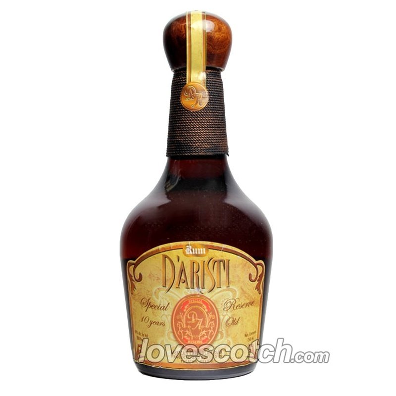 D'Aristi Special Reserve 10 Year Old Rum - LoveScotch.com