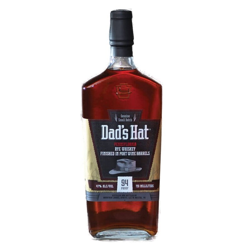 Dad's Hat Pennsylvania Rye Whiskey Finished In Port Wine Barrels - LoveScotch.com
