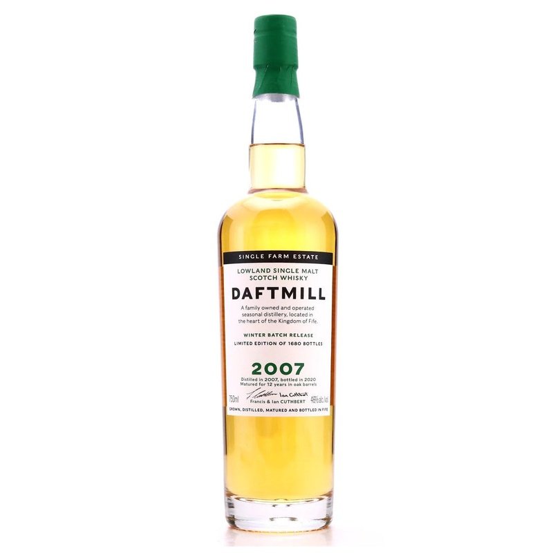 Daftmill Winter Batch Release 2007 Lowland Single Malt Scotch Whisky - LoveScotch.com