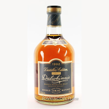 Dalwhinnie 1992 Double Cask 18 Year Old - LoveScotch.com