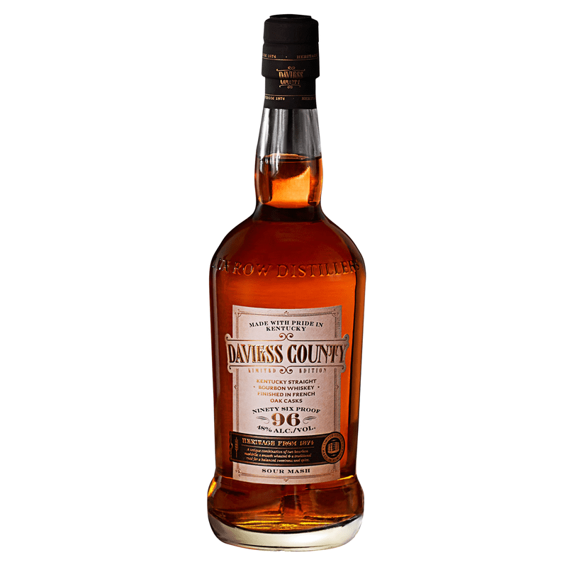 Daviess County French Oak Barrel Finished Kentucky Straight Bourbon Whiskey - LoveScotch.com