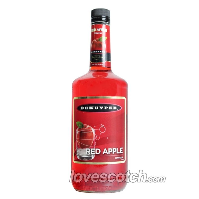 DeKuyper Red Apple Schnapps - LoveScotch.com