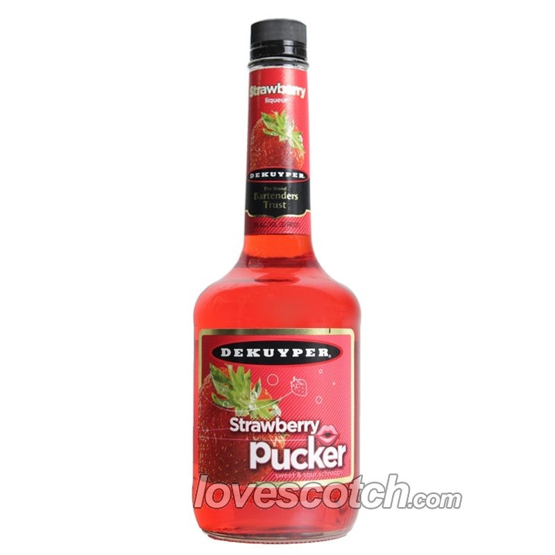 DeKuyper Strawberry Pucker - LoveScotch.com