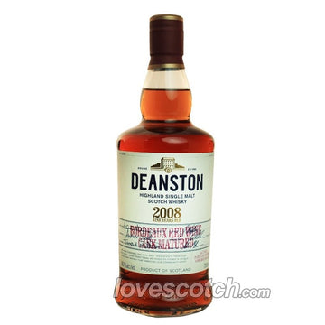 Deanston 9 Year Old Bordeaux Red Wine Cask 2008 - LoveScotch.com