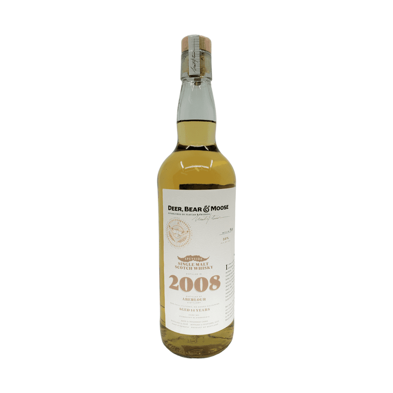 Deer, Bear & Moose 14 Year Old Aberlour 2008 Speyside Single Malt Scotch Whisky - LoveScotch.com