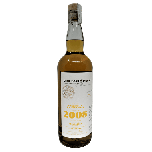 Deer, Bear & Moose 14 Year Old Glenrothes 2008 Speyside Single Malt Scotch Whisky
