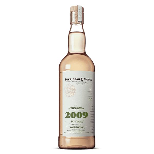Deer, Bear & Moose 12 Year Old Islay 2009 Single Malt Scotch