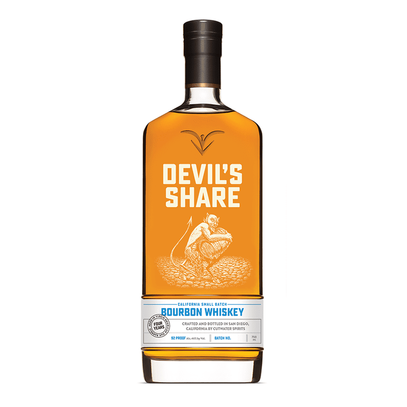 Devil's Share California Small Batch Bourbon Whiskey - LoveScotch.com