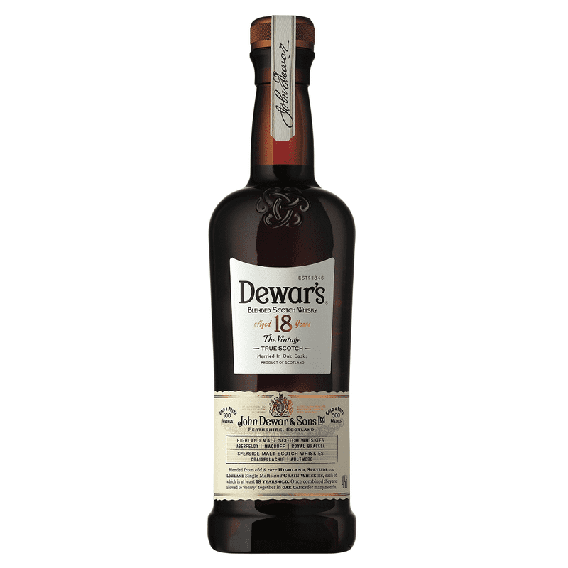 Dewar's 18 Year Old 'The Vintage' Blended Scotch Whisky - LoveScotch.com