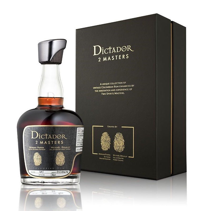 Dictador 2 Masters Hardy Cognac Edition Rum 1975-1977 - LoveScotch.com