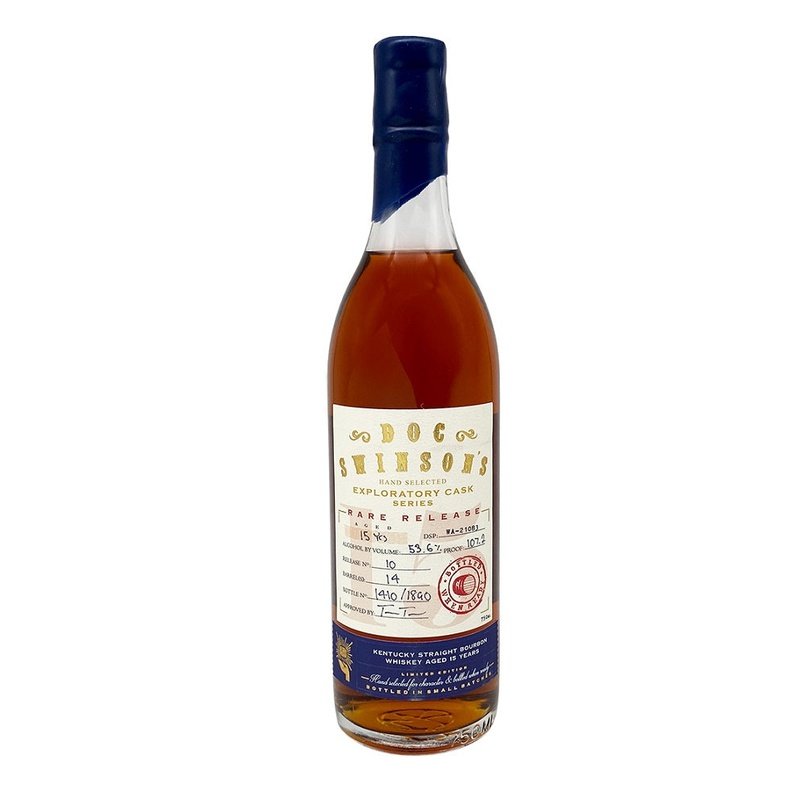 Doc Swinson's 15 Year Old Exploratory Cask Series Release #10 Kentucky Straight Bourbon Whiskey - LoveScotch.com