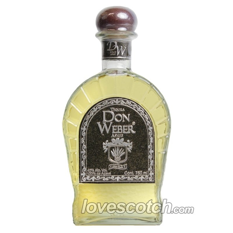 Don Weber Anejo Tequila - LoveScotch.com