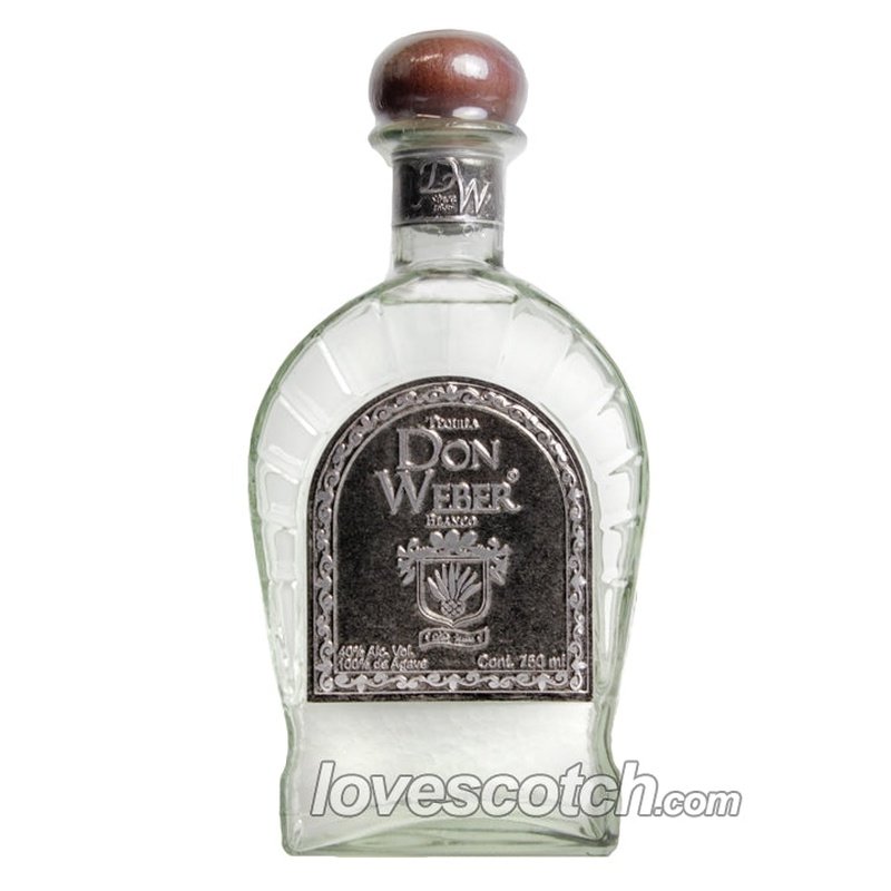 Don Weber Blanco Tequila - LoveScotch.com