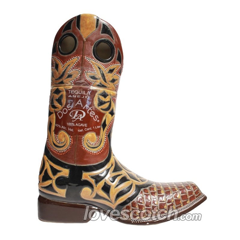 Dos Artes Brown Ceramic Boot - LoveScotch.com