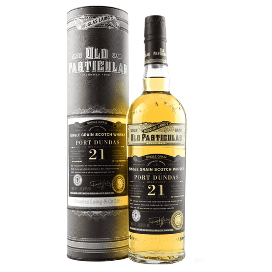 Douglas Laing's Old Particular 21 Year Old Port Dundas Single Grain Scotch Whisky - LoveScotch.com