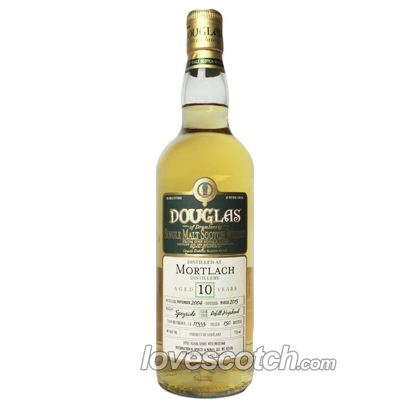 Douglas of Drumlanrig Mortlach 10 Year Old - LoveScotch.com
