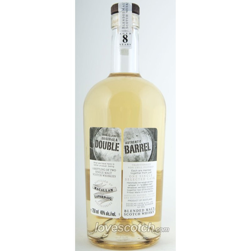 Douglas Laing's Double Barrel Macallan & Laphroaig - LoveScotch.com