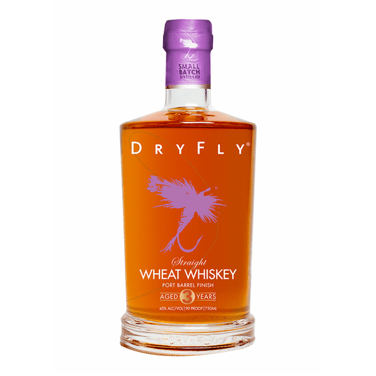 Dry Fly Straight Port Finished Wheat Whiskey - LoveScotch.com