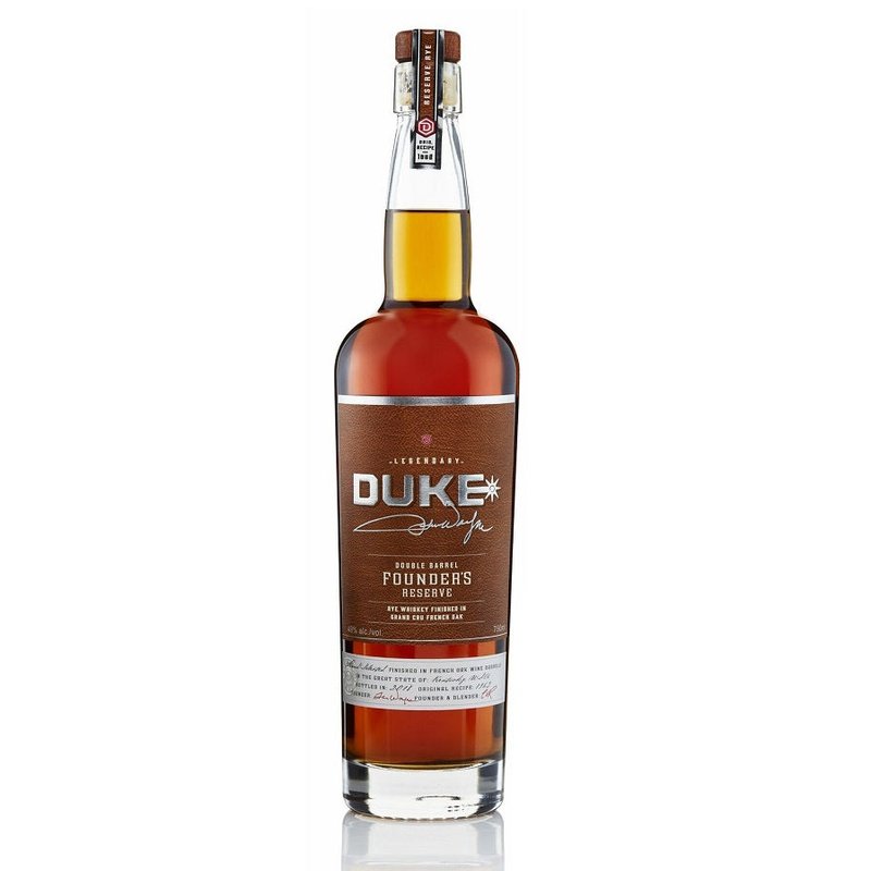 Duke Double Barrel Founder's Reserve Rye Whiskey Finished in French Oak - LoveScotch.com