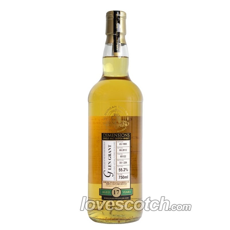 Duncan Taylor Glen Grant 17 Year Old - LoveScotch.com