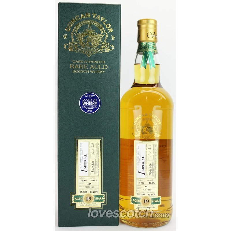 Duncan Taylor Imperial Speyside 19 Years Old - LoveScotch.com