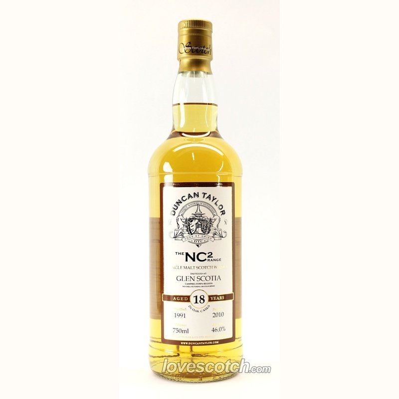 Duncan Taylor NC2 Glen Scotia 18 Year Old - LoveScotch.com