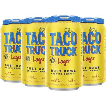 Dust Bowl Brewing Co. Taco Truck Lager Beer 6-Pack - LoveScotch.com