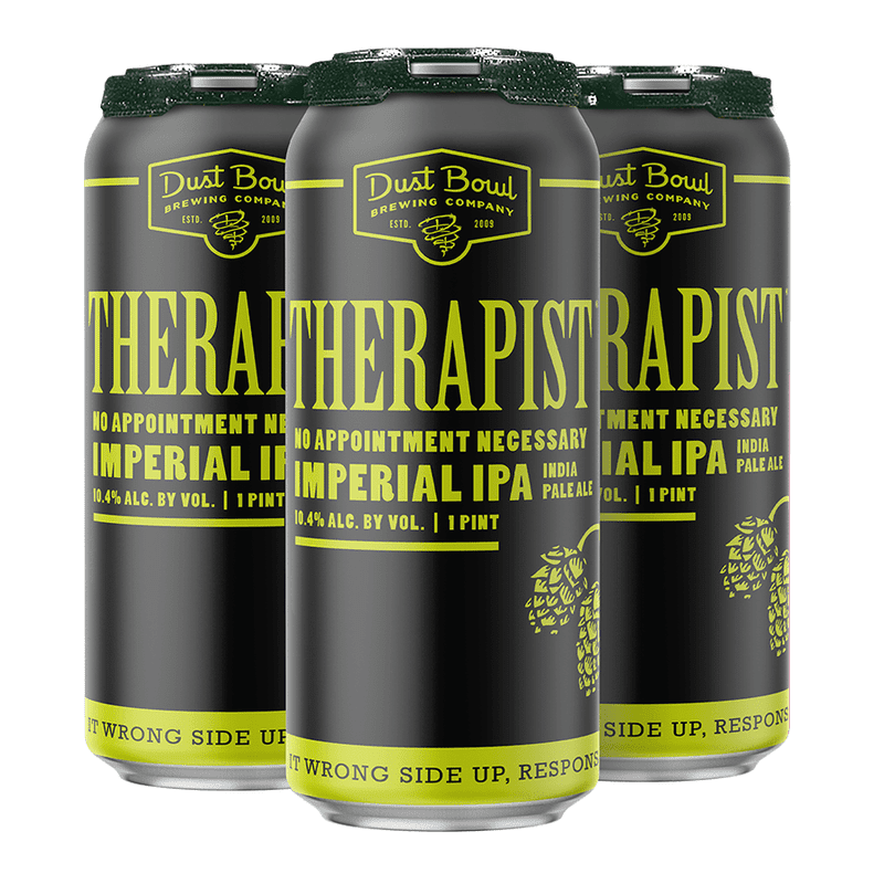 Dust Bowl Brewing Co. Therapist Imperial IPA Beer 6-Pack - LoveScotch.com