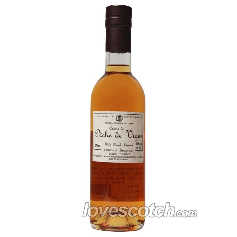 Edmond Briottet Creme De Peche De Vigne Wild Peach Liqueur - LoveScotch.com