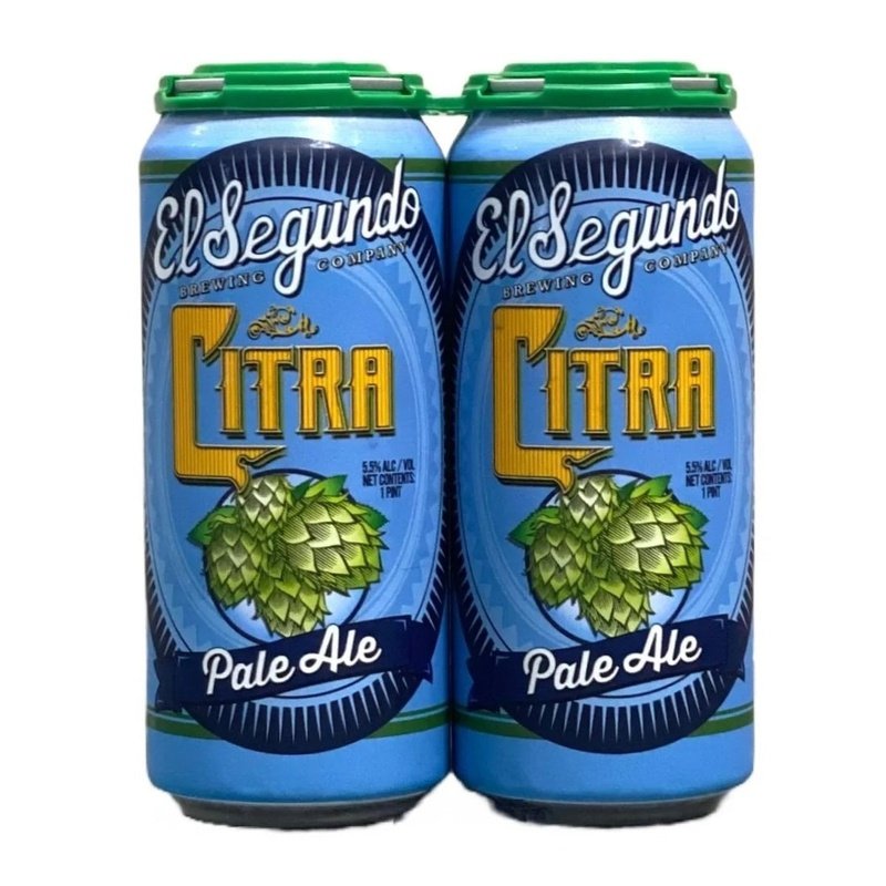 El Segundo Brewing Co. 'Citra' Pale Ale Beer 4-Pack - LoveScotch.com