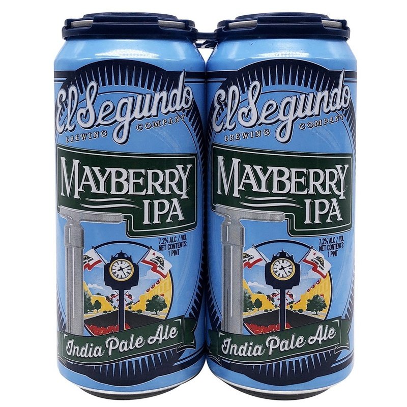 El Segundo Brewing Co. 'Mayberry' IPA Beer 4-Pack - LoveScotch.com