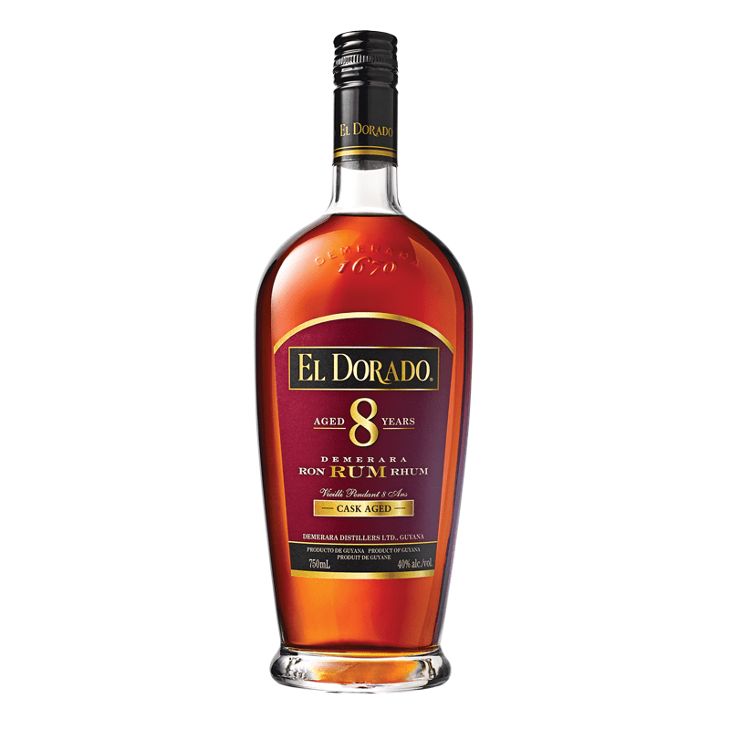 El Dorado 8 Year Old Cask Aged Demerara Rum - LoveScotch.com