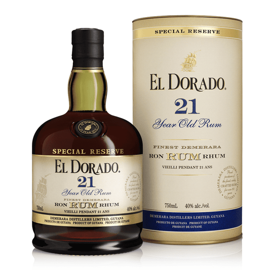 El Dorado 21 Year Old Special Reserve Finest Demerara Rum - LoveScotch.com