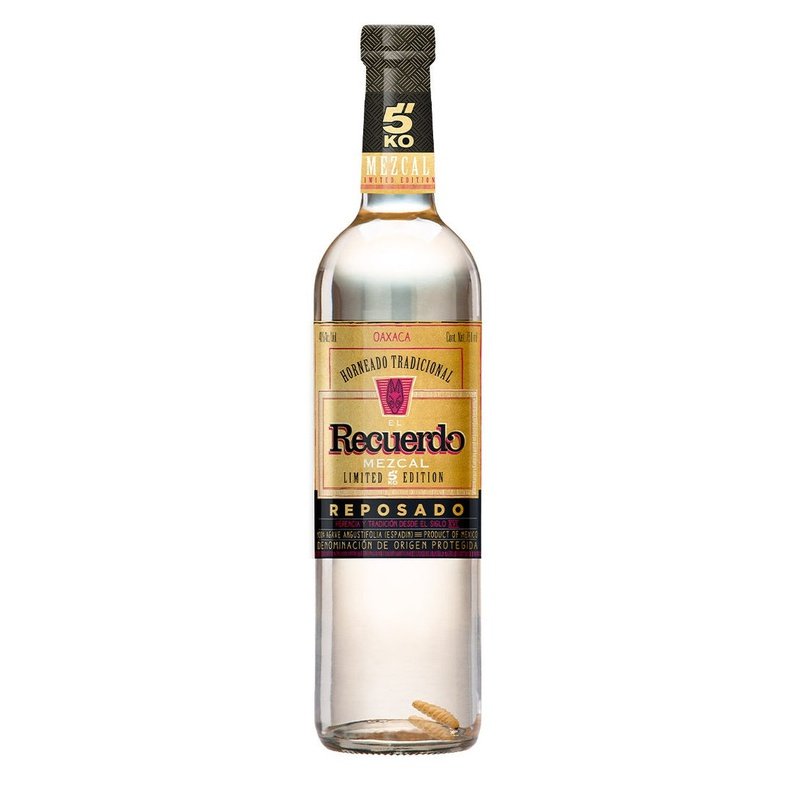 El Recuerdo 5'' Knock Out Reposado Mezcal Limited Edition - LoveScotch.com
