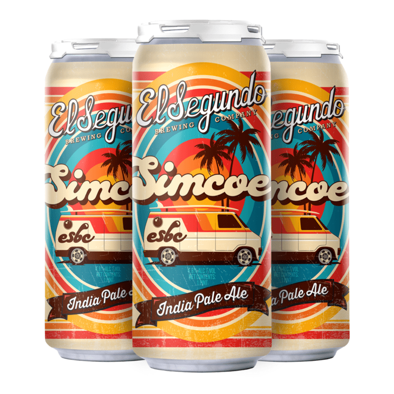 El Segundo Brewing Co. 'Simcoe' IPA Beer 4-Pack - LoveScotch.com