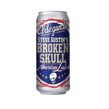 El Segundo Brewing Co. Steve Austin's Broken Skull American Lager Beer 4-Pack - LoveScotch.com