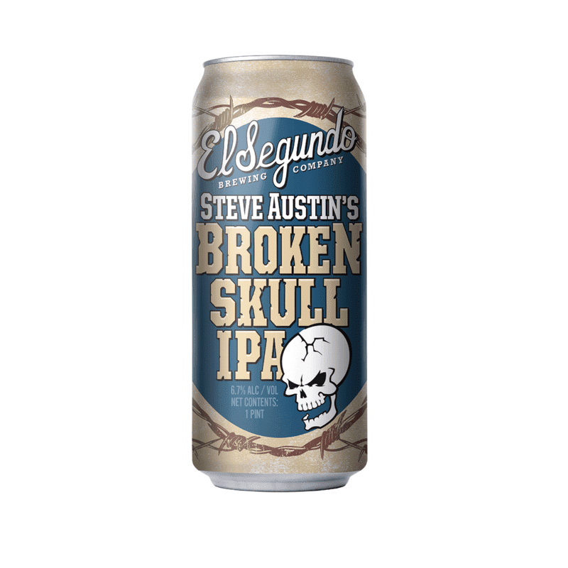 El Segundo Brewing Co. Steve Austin's Broken Skull IPA Beer 4-Pack - LoveScotch.com