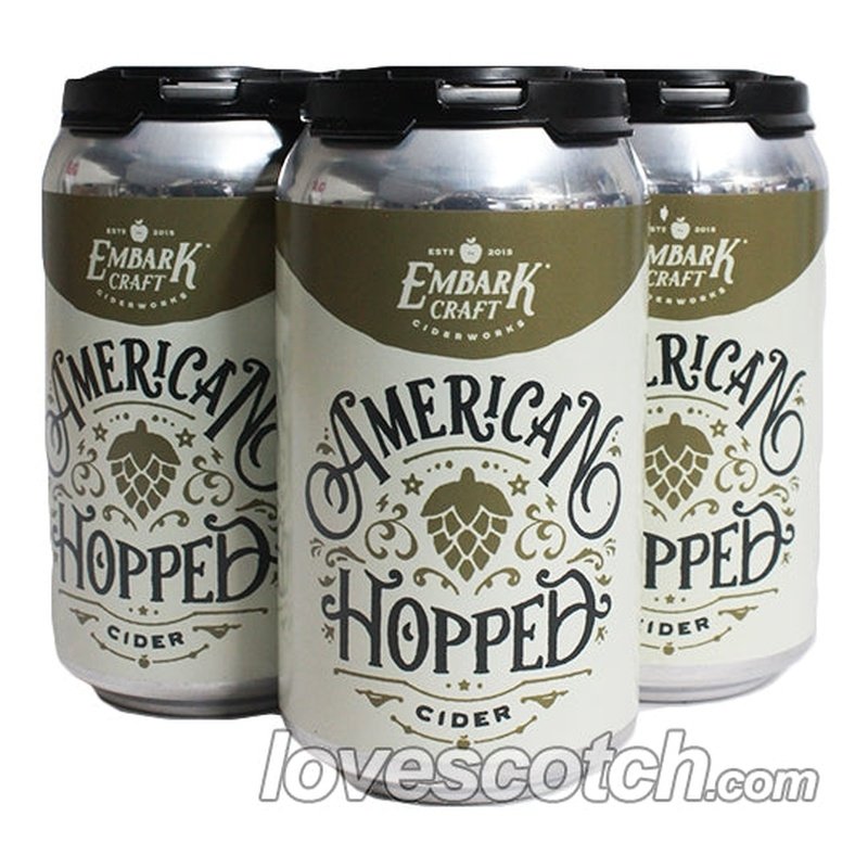 Embark Craft American Hopped Cider (4-Pack) - LoveScotch.com