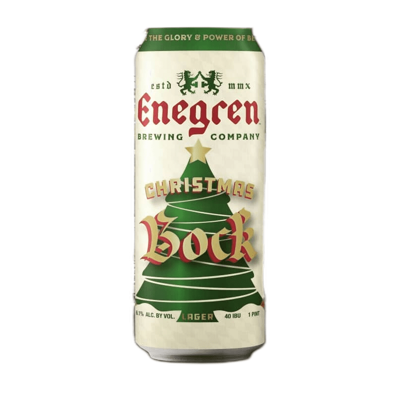 Enegren Brewing Co. Christmas Bock Lager Beer 4-Pack - LoveScotch.com