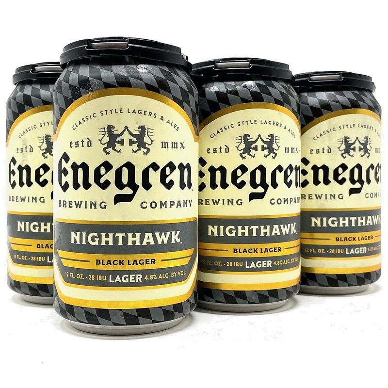 Enegren Brewing Co. Nighthawk Black Lager Beer 6-Pack - LoveScotch.com