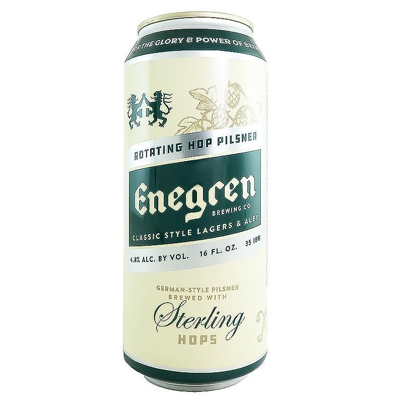 Enegren Brewing Co. Sterling Hops German-Style Pilsner Beer 4-Pack - LoveScotch.com