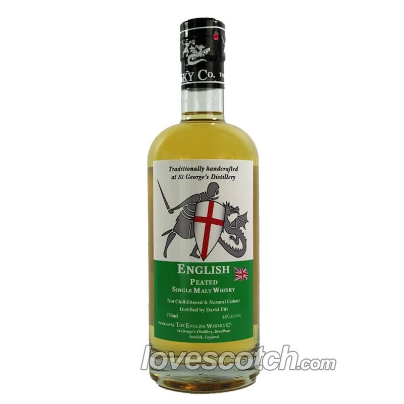 English Whisky Co. English Peated Single Malt 46.0% - LoveScotch.com