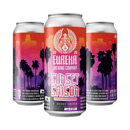 Eureka Brewing Co. 'Sunset Saison' Beer 4-Pack - LoveScotch.com