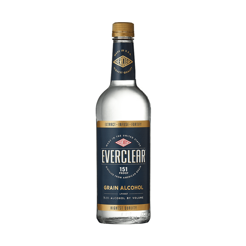 Everclear 151 Proof Grain Alcohol (Liter) - LoveScotch.com