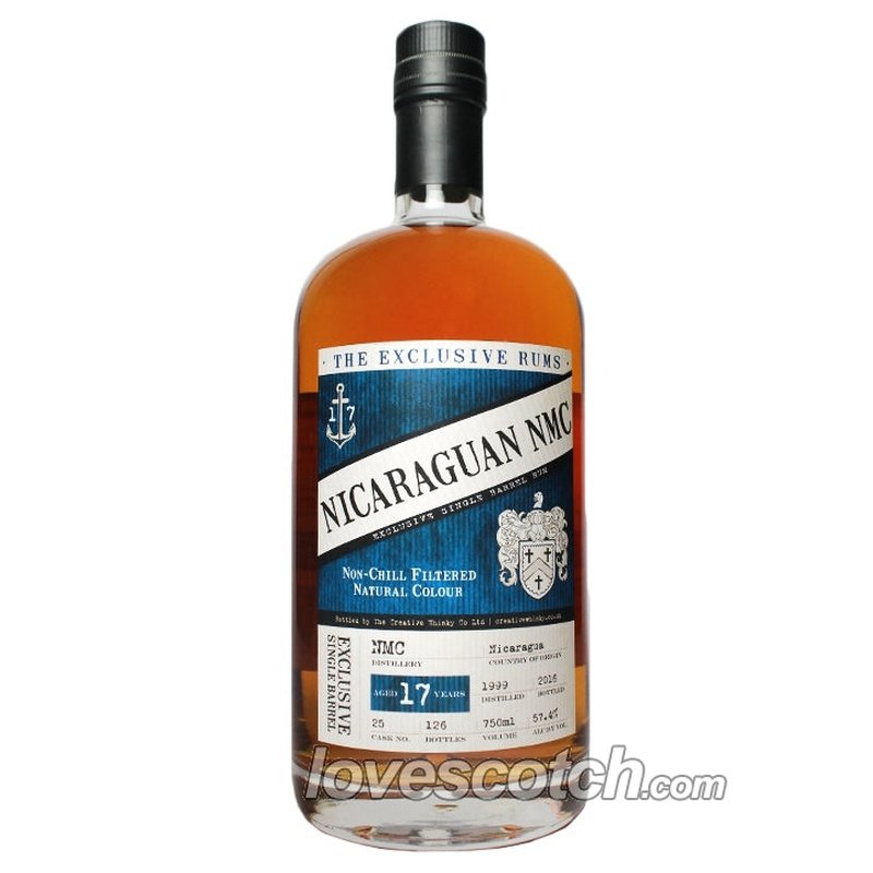 Exclusive Rums Nicaraguan NMC 17 Year Old - LoveScotch.com