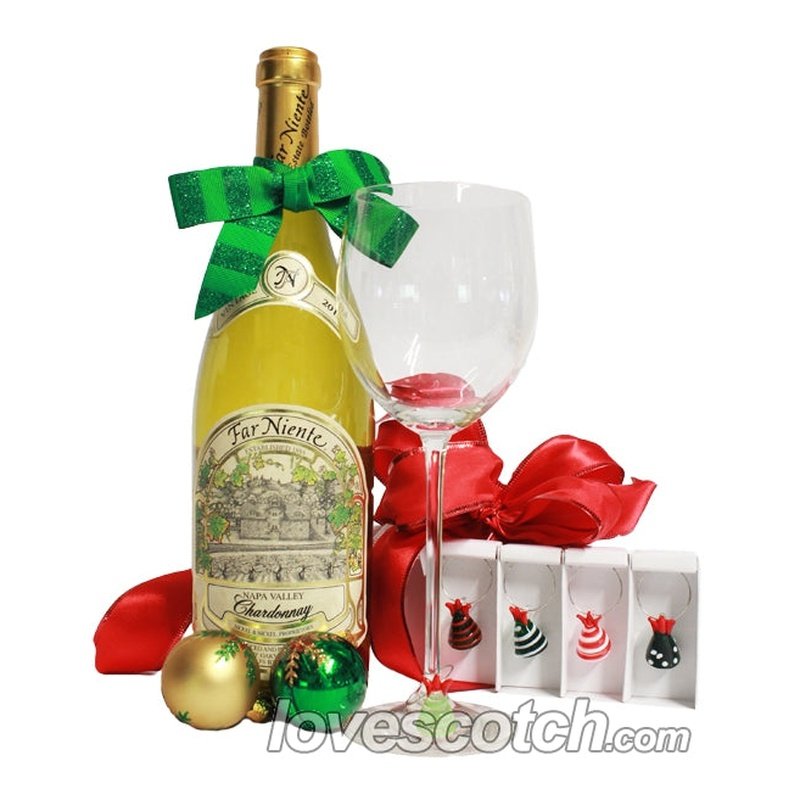 Far Niente Chardonnay Gift Set - LoveScotch.com