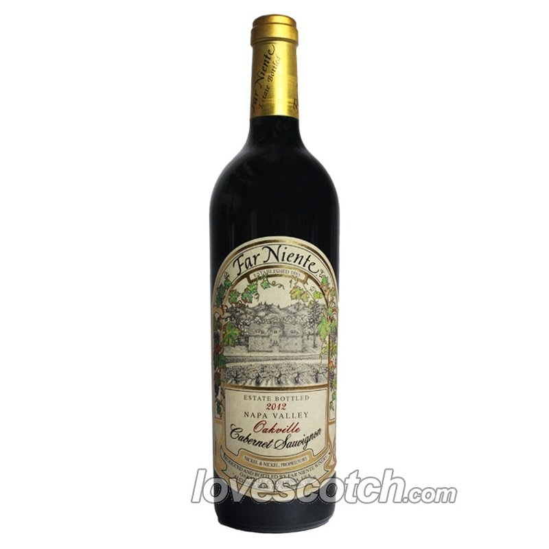 Far Niente Estate Bottled 2012 Napa Valley Cabernet Sauvignon, Oakville - LoveScotch.com