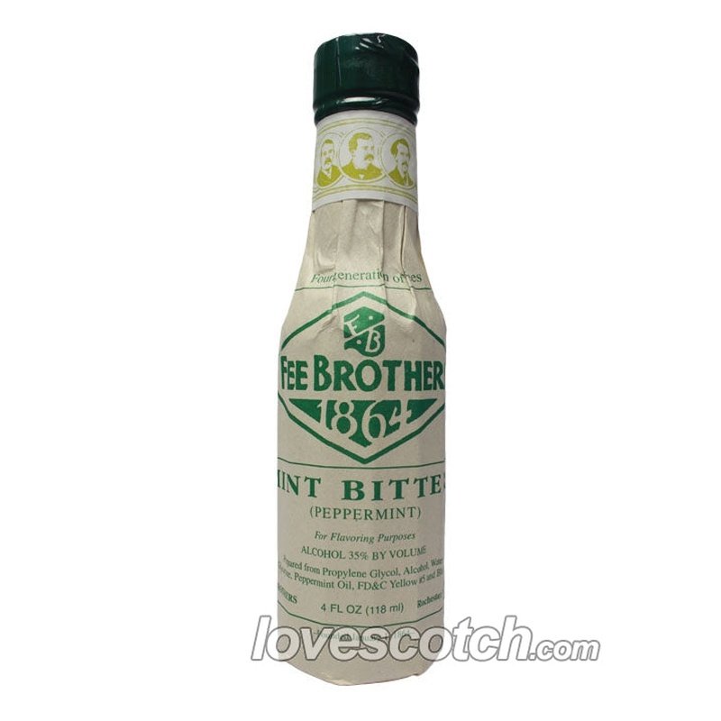 Fee Brothers Mint Bitters - LoveScotch.com