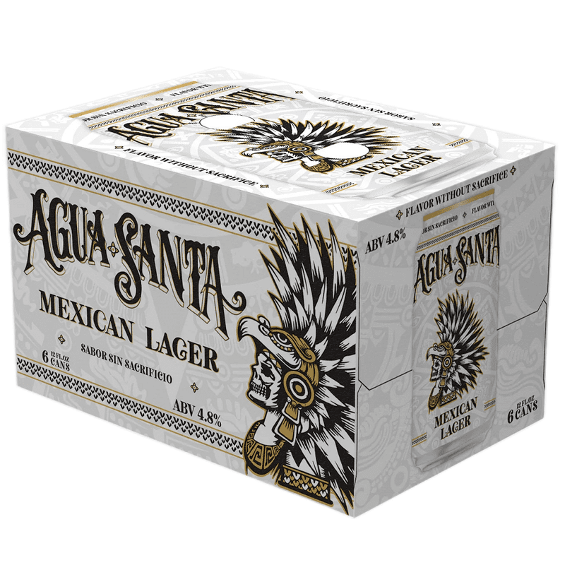 Figueroa Mountain Brew Co. Agua Santa Mexican Lager Beer 6-Pack - LoveScotch.com