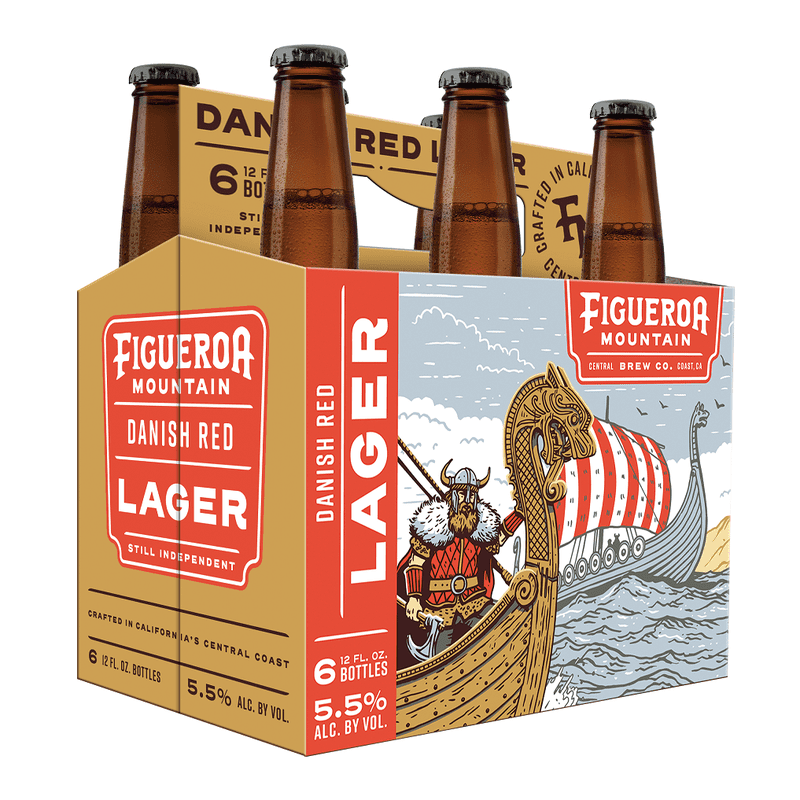 Figueroa Mountain Brew Co. Danish Red Lager Beer 6-Pack - LoveScotch.com